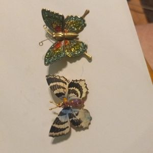 Butterfly pins